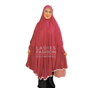 خمار نبيتي منقط أبيض