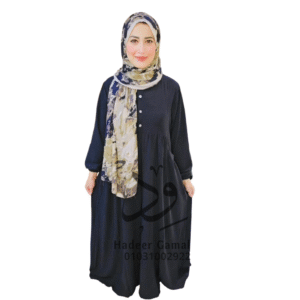 فستان سادة|أسود