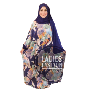 إسدال ستان مشجر-كحلي