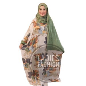 إسدال ستان مشجر-زيتي