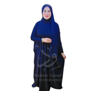 إسدال أسود سادة