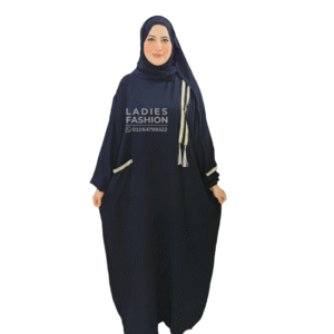 إسدال سادة بخطين جولد-أسود