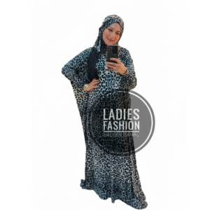 إسدال ملحفة تايجر-رمادي