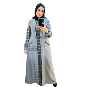 طقم مديرة البنك الشتوي-رمادي