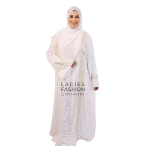 عباية ميمي-أبيض