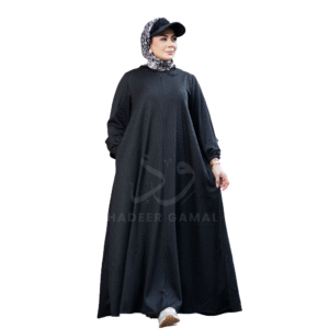 بيزك دريس شتوي-أسود