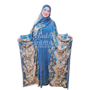 إسدال فراشة قطيفة-بيبي بلو