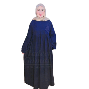 (2x1) عباية فستان-أسود